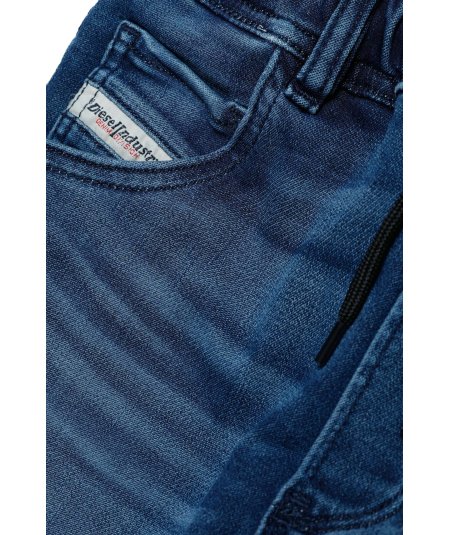 Pantalone JoggJeans Krooley Tapered Blu con Sfumature Bambino