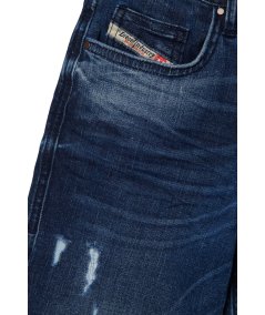 Jeans Bambino Straight Scuro Sfumato 2020 D-Viker