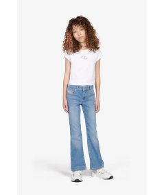 Jeans Bambina Zampa JoggJeans Bootcut Chiaro Sfumato -1969 D-Ebbey