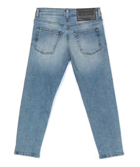 Jeans in Denim D- Lucas di cotone con Sfumature Bambino