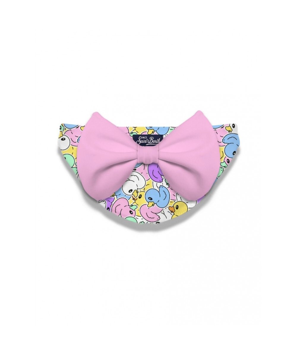 Costume Slip Ducky con Fiocco Bambina