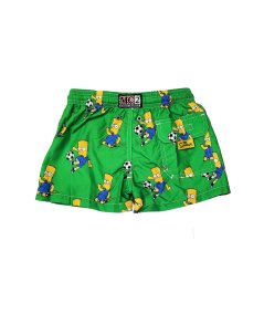 Costume Pantaloncino con Coulisse Stampa Bart Soccer Bambino