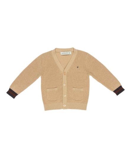 Cardigan Lavorato a Maglia Bambino con Ricamo