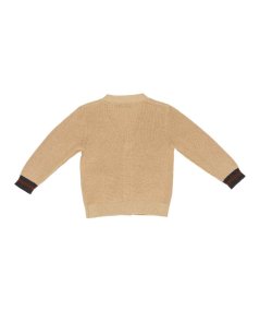 Cardigan Lavorato a Maglia Bambino con Ricamo