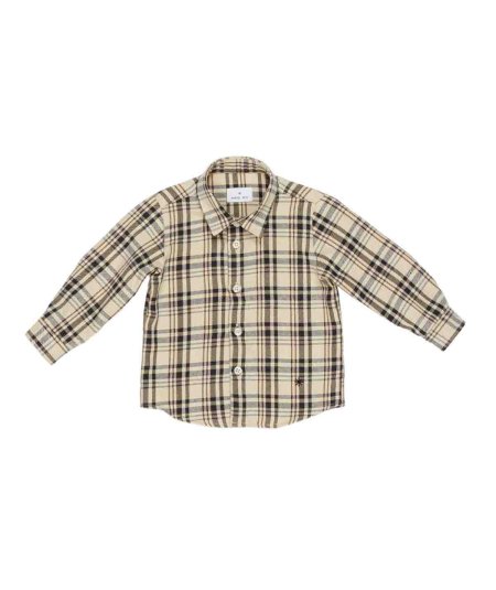 Camicia Manica Lunga Bambino Fantasia Tartan