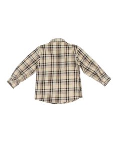 Camicia Manica Lunga Bambino Fantasia Tartan