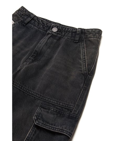 Jeans Straight Nero - D-Sire Cargo Bambina