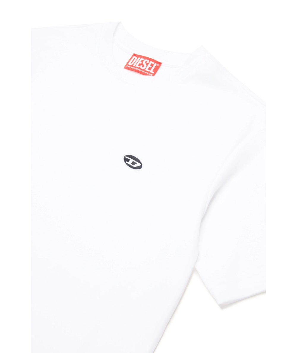 T-shirt con Patch Oval D Bambino