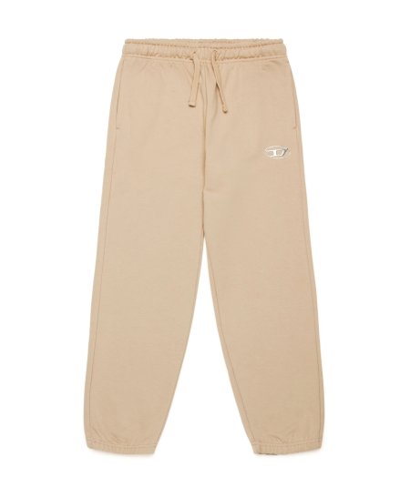 Pantalone Jogger in Felpa con Logo Oval D Bambino