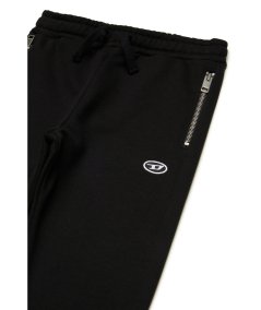 Pantalone Jogger in Felpa con Zip Bambino