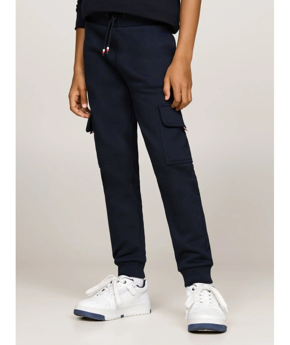 Joggers Bambino Cargo Felpati