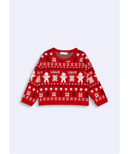 Maglia Christmas jacquard